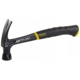 Stanley FMHT1-51276 FatMax AntiVibe Młotek ciesielski, pazur prosty, 453g