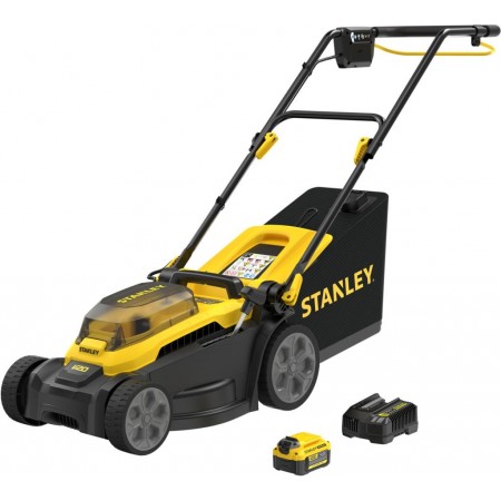 Stanley SCMWP3401M1 FatMax V20 Akumulatorowa kosiarka do trawy (34cm/18V/1x4,0Ah) Stanley SCMWP3401M1 FatMax V20 Akumulatorowa kosiarka do trawy (34cm/18V/1x4,0Ah)
