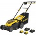 Stanley SCMWP3701M2 FatMax V20 Akumulatorowa kosiarka do trawy (37cm/2x18V/2x4,0Ah)