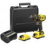 Stanley SFMCD720D2K FatMaV20 Bezszczotkowa wiertarko-wkrętarka (80Nm/18V/2x2,0Ah), walizka
