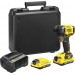 Stanley SFMCF820D2K FatMax V20 Aku zakrętarka udarowa 1/4" (18V/2x2,0Ah), walizka