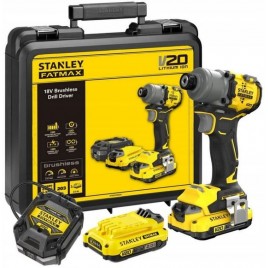 Stanley SFMCF830D2K FatMax Zakrętarka udarowa 1/4" (18V/2x2,0Ah), walizka