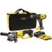 Stanley SFMCK471D2S FatMax V20 Wiertarko-wkrętarka i szlifierka (18V/2x2,0Ah), torba