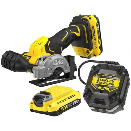 Stanley SFMCM300D2 FatMax V20 Bezszczotkowa multipilarka (76mm/18V/2x2,0Ah)
