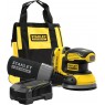 Stanley SFMCW220D1S FatMax V20 Aku szlifierka oscylacyjna 125mm (18V/1x2,0Ah), torba
