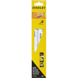 Stanley STA21182 Brzeszczoty HCS do cięcia gałęzi, długość 240mm, 2 sztuki