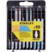 Stanley STA28050 Brzeszczoty do wyrzynarki HCS-HSS typu T do drewna i metalu, 10 sztuk