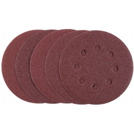 Stanley STA32032 Papier ścierny do szlifierek mimośrodowych 125mm, P80, 5 sztuk