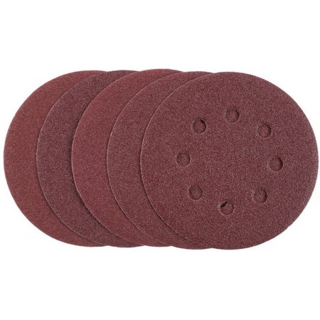 Stanley STA32032 Papier ścierny do szlifierek mimośrodowych 125mm, P80, 5 sztuk