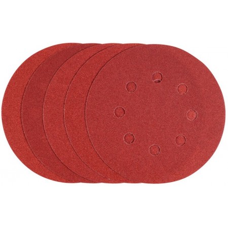 Stanley STA32042 Papier ścierny do szlifierek mimośrodowych 125mm, P180, 5 sztuk