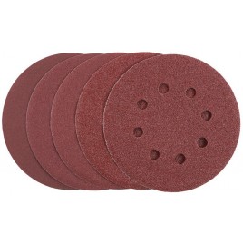 Stanley STA32047 Papier ścierny do szlifierek mimośrodowych 125mm, P60, P80, 2x P120, P180