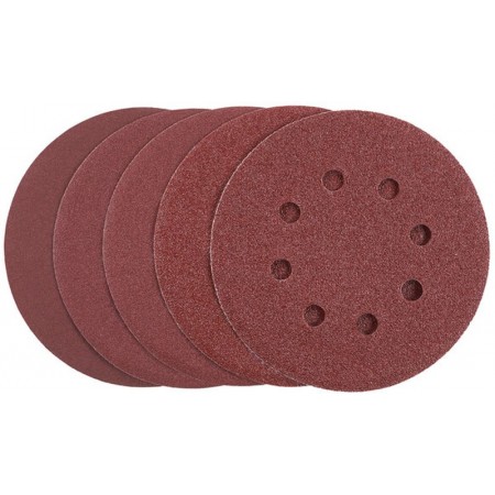 Stanley STA32047 Papier ścierny do szlifierek mimośrodowych 125mm, P60, P80, 2x P120, P180