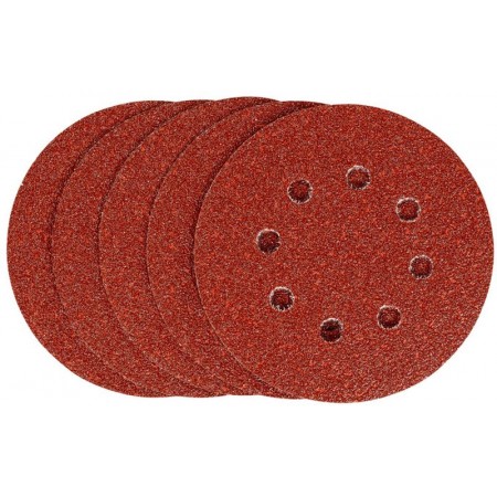 Stanley STA32177 Papier ścierny do szlifierek mimośrodowych 125mm, P40, 5 sztuk