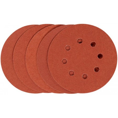 Stanley STA32182 Papier ścierny do szlifierek mimośrodowych 125mm, P240, 5 sztuk Stanley STA32182 Papier ścierny do szlifierek mimośrodowych 125mm, P240, 5 sztuk