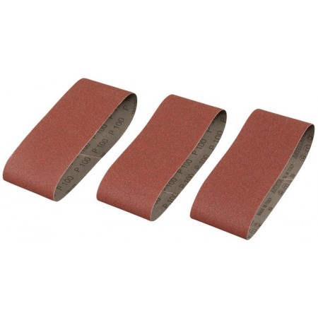 Stanley STA33106 Pasy ścierne 75x457mm, P100, 3 sztuki Stanley STA33106 Pasy ścierne 75x457mm, P100, 3 sztuki