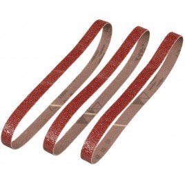 Stanley STA33376 Pasy ścierne do pilników taśmowych, P40, 13x455mm, 3 sztuki