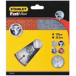 Stanley STA38107-XJ Diamentowa tarcza segmentowa do betonu/cegieł 125 x 22,2 mm