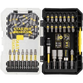 Stanley STA88559-XJ FatMax Zestaw 55 szt. końcówek i nasadek udarowych 1/4"