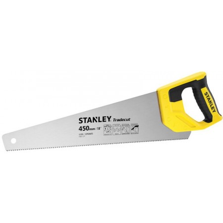 Stanley STHT20355-1 Tradecut Piła ręczna 11TPI x 450mm Stanley STHT20355-1 Tradecut Piła ręczna 11TPI x 450mm