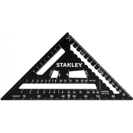 Stanley STHT46101-0 Regulowany aluminiowy kątownik ciesielski 180mm Stanley STHT46101-0 Regulowany aluminiowy kątownik ciesielski 180mm