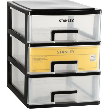 Stanley STST40710-1 Essential Mały organizer z szufladami – 3 szuflady Stanley STST40710-1 Essential Mały organizer z szufladami – 3 szuflady