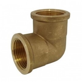 STENO Kolano 90° 6/4", mosiądz, GW/GW, 5090640