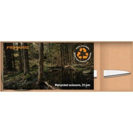 Fiskars Nożyczki Recycled, 21 cm, opakowanie upominkowe 1059075