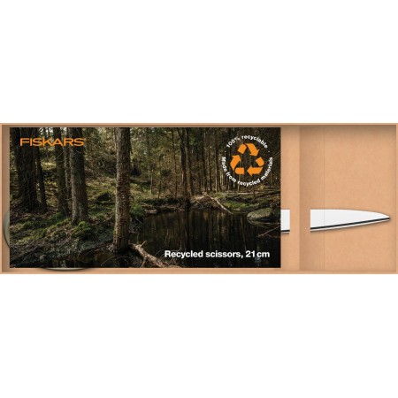 Fiskars Nożyczki Recycled, 21 cm, opakowanie upominkowe 1059075 Fiskars Nożyczki Recycled, 21 cm, opakowanie upominkowe 1059075