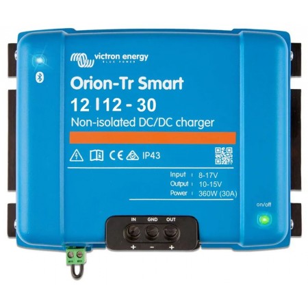 Victron Energy DC-DC Orion-Tr Smart Ładowarka (12/12-30A/360W), nieizolowana ORI121236140 Victron Energy DC-DC Orion-Tr Smart Ładowarka (12/12-30A/360W), nieizolowana ORI121236140