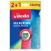 VILEDA Ściereczka mikrofibra Ultra Fresh 2 +1 162660