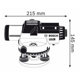 BOSCH Niwelator optyczny GOL 26 D 0601068000