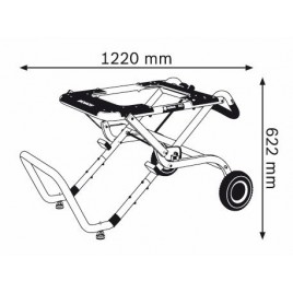 BOSCH GTA 60 W PROFESSIONAL stół transportowo-roboczy, 0601B12000