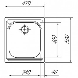 Bateria kuchenna Franke FC 9547.031 Chrom