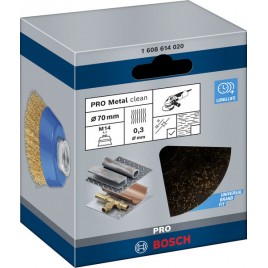 BOSCH Szczotka garnkowa PRO Metal clean, 70 × 0,30 mm, gwint 1608614020
