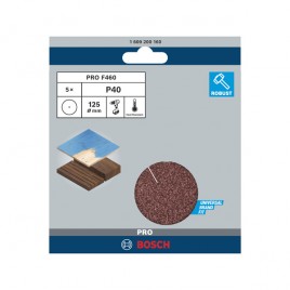 BOSCH Arkusz ścierny PRO F460 Sanding Sheet, 125 mm, G40 1609200160