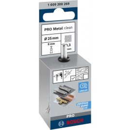 BOSCH Szczotka pędzelkowa PRO Metal clean, uchwyt prosty, 25 x 0,3 mm 1609200269