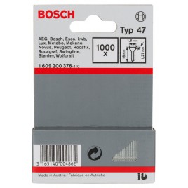 BOSCH Gwóźdź, typ 47, 1,8 x 1,27 x 16 mm 1609200376