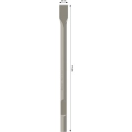 BOSCH Dłuto płaskie, chwyt sześciokątny 28 mm 520 x 36 mm 1618600206