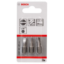 BOSCH Końcówka wkręcająca Extra Hart S 0,8x5,5, 25 mm 2607001461
