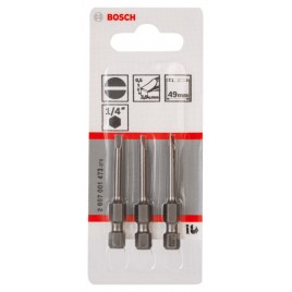 BOSCH Bit Extra Hard do wkrętarek S 0,5x3,0, 49 mm 2607001473