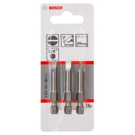 BOSCH Bit Extra Hard do wkrętarek S 1,0x5,5, 49 mm 2607001481