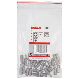 BOSCH Bit Extra Hard do wkrętarek PH 0, 25 mm 2607001507