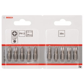 BOSCH Bit Extra Hard do wkrętarek PH 2, 25 mm 2607001512