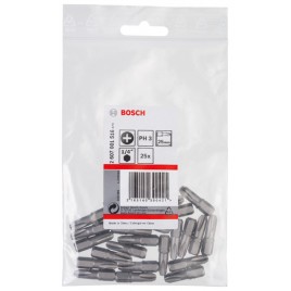 BOSCH Bit Extra Hard do wkrętarek PH 3, 25 mm 2607001516