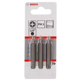 BOSCH Bit Extra Hard do wkrętarek PH 1, 51 mm 2607001520