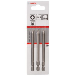 BOSCH Końcówka wkręcająca Extra Hart PH 2, 89 mm 2607001535