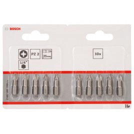 BOSCH Bit Extra Hard do wkrętarek PZ 2, 25 mm 2607001559