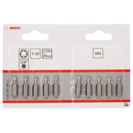BOSCH Końcówka wkręcająca Extra Hart T15, 25 mm 2607001608