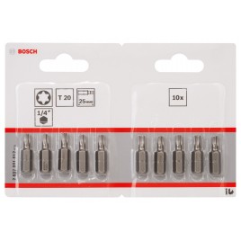 BOSCH Końcówka wkręcająca Extra Hart T20, 25 mm 2607001612