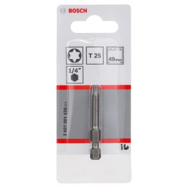 BOSCH Końcówka wkręcająca Extra Hart T25, 49 mm 2607001638